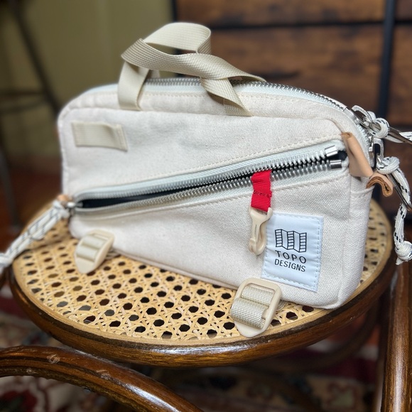 Topo Designs Mini Quick Pack in Natural Canvas - Picture 5 of 8